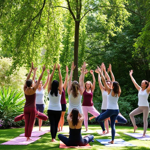 Clase de Power Yoga - intensidad y fluidez